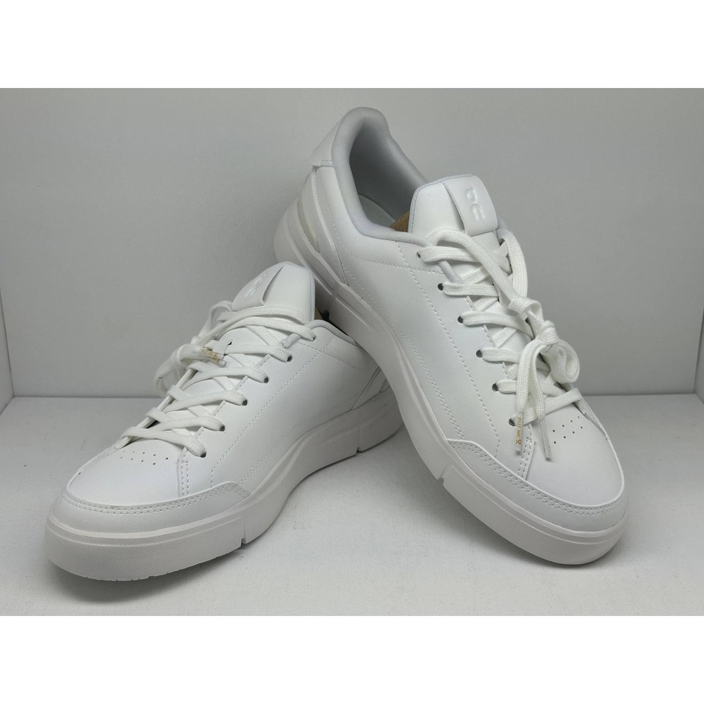 On Running The Roger Centre Court White White Mens Sneakers 9.5 3MG10481200